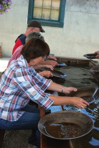 Panning for gold