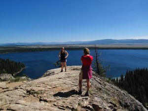 Viky and Jean at Inspiration Point